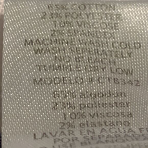 Black Label size 3/waist 27 high waist bellbottom jeans.  Faux back pockets - Picture 8 of 8